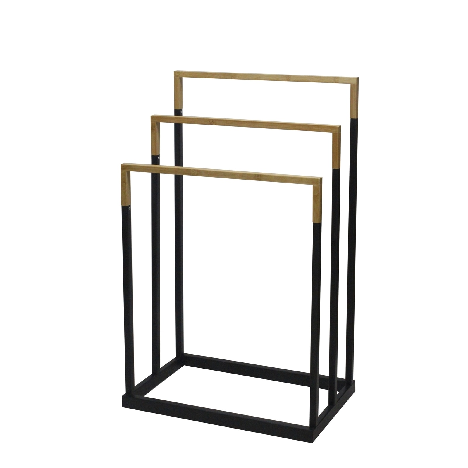 HTI-Living Handtuchtrockner mit 3 Stangen Modern in Schwarz 