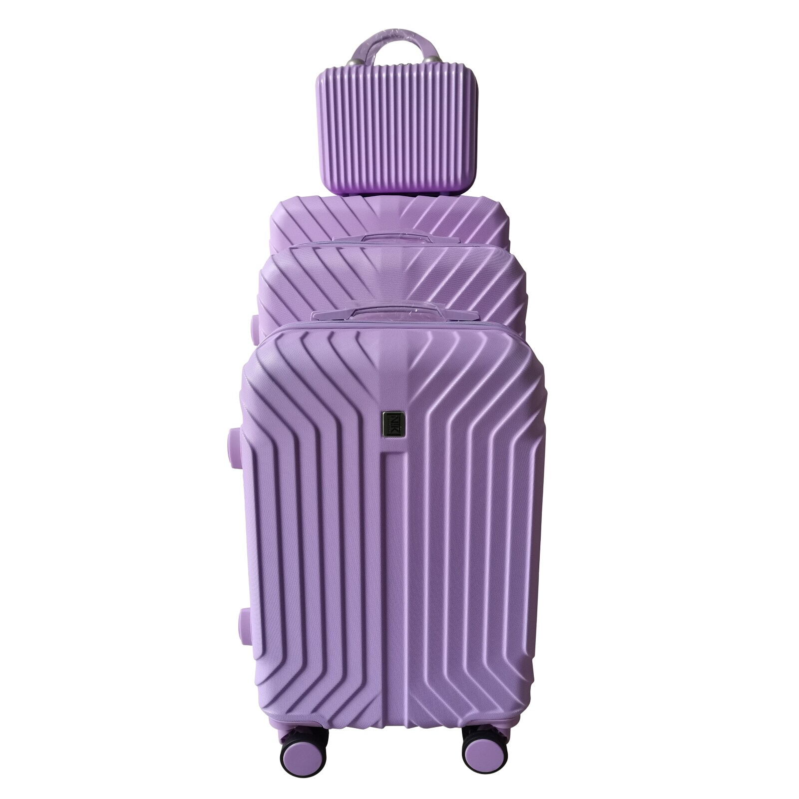 NTK-Collection Hartschalenkoffer 4er-Set Mabell Lila 