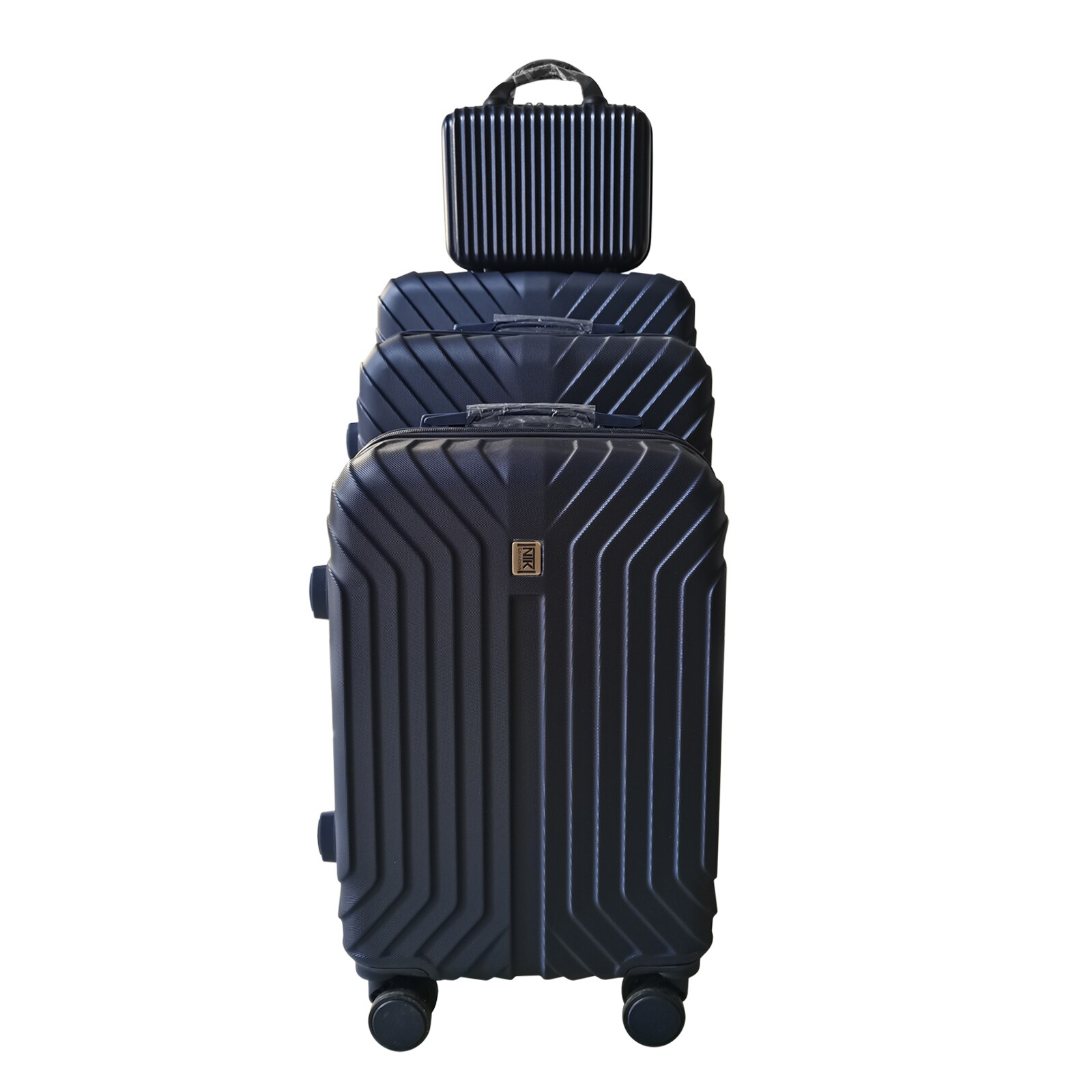 Hartschalenkoffer 4er-Set Mabell Blau