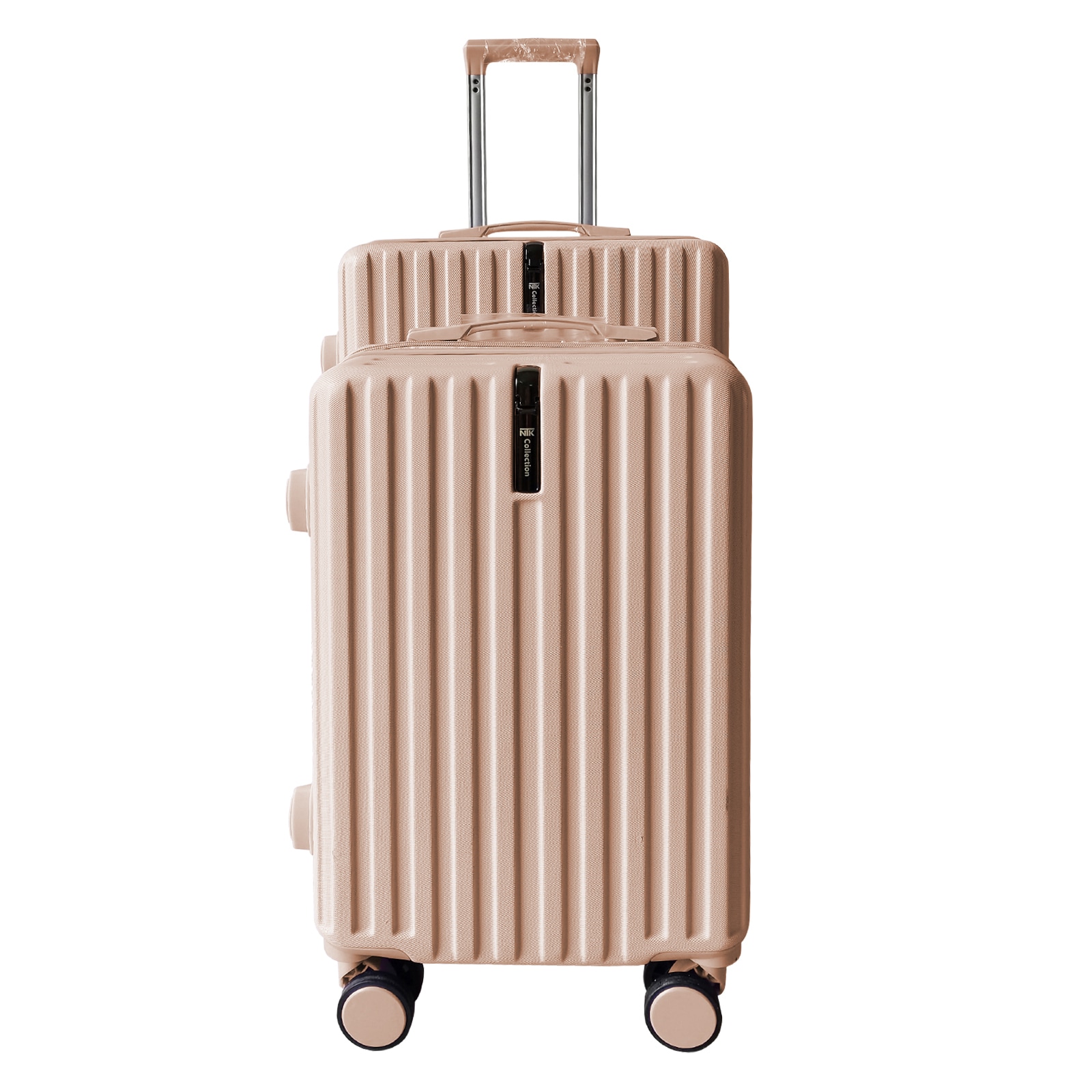 NTK-Collection Hartschalenkoffer 2er-Set Leandra Rosa 