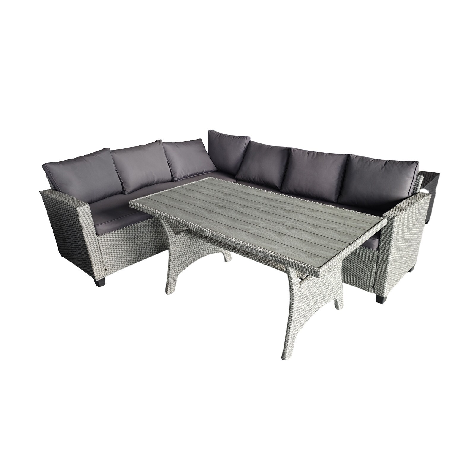 HTI-Living Outdoor Sofa mit Tisch Alexandria 