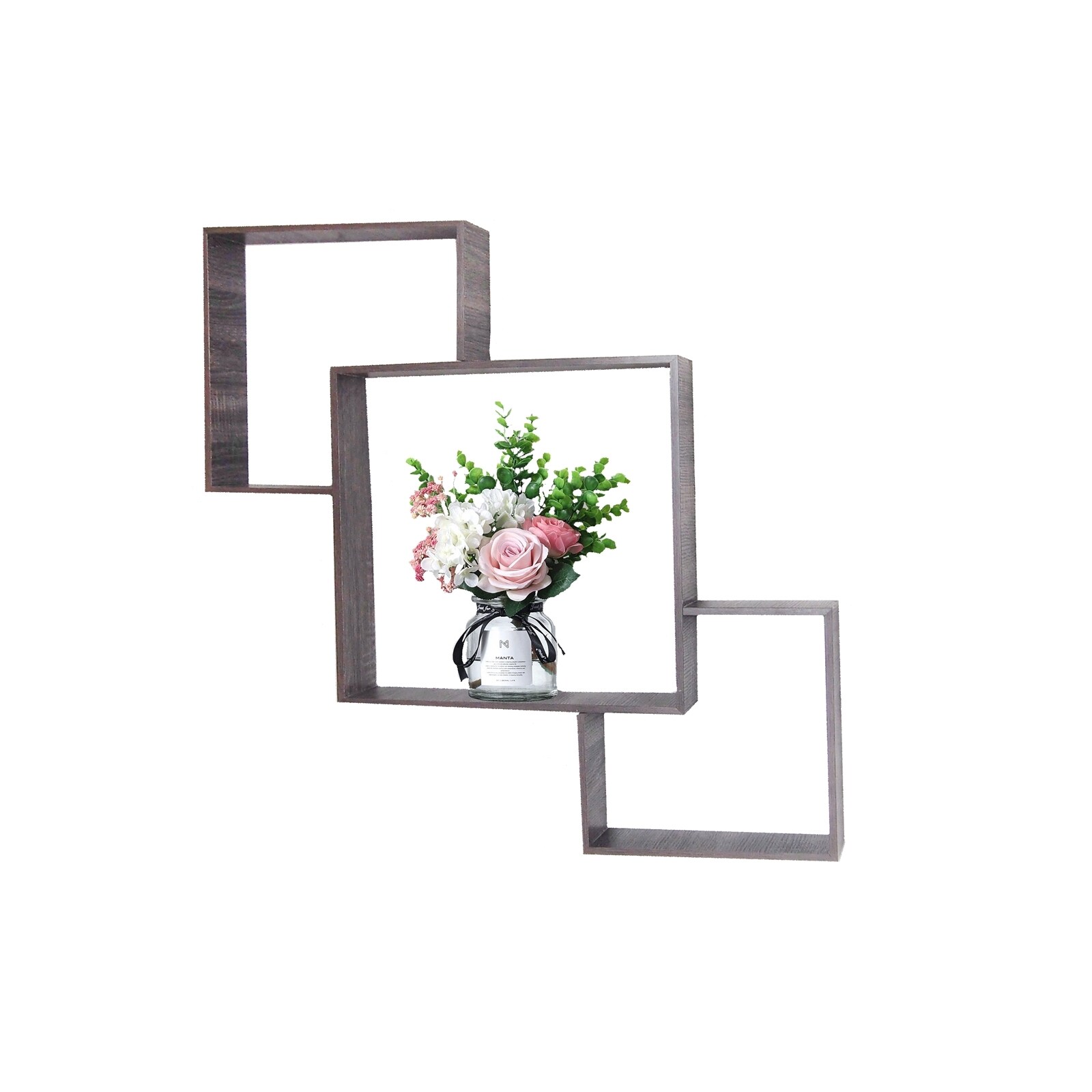 HTI-Living Regal f&uuml;r die Wand Viola 