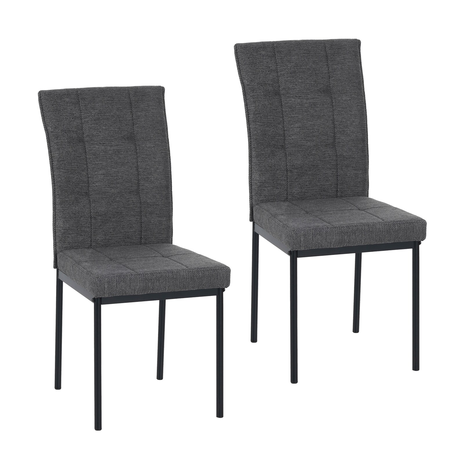 HTI-Living Stuhl Matthew Grau 2er-Set 