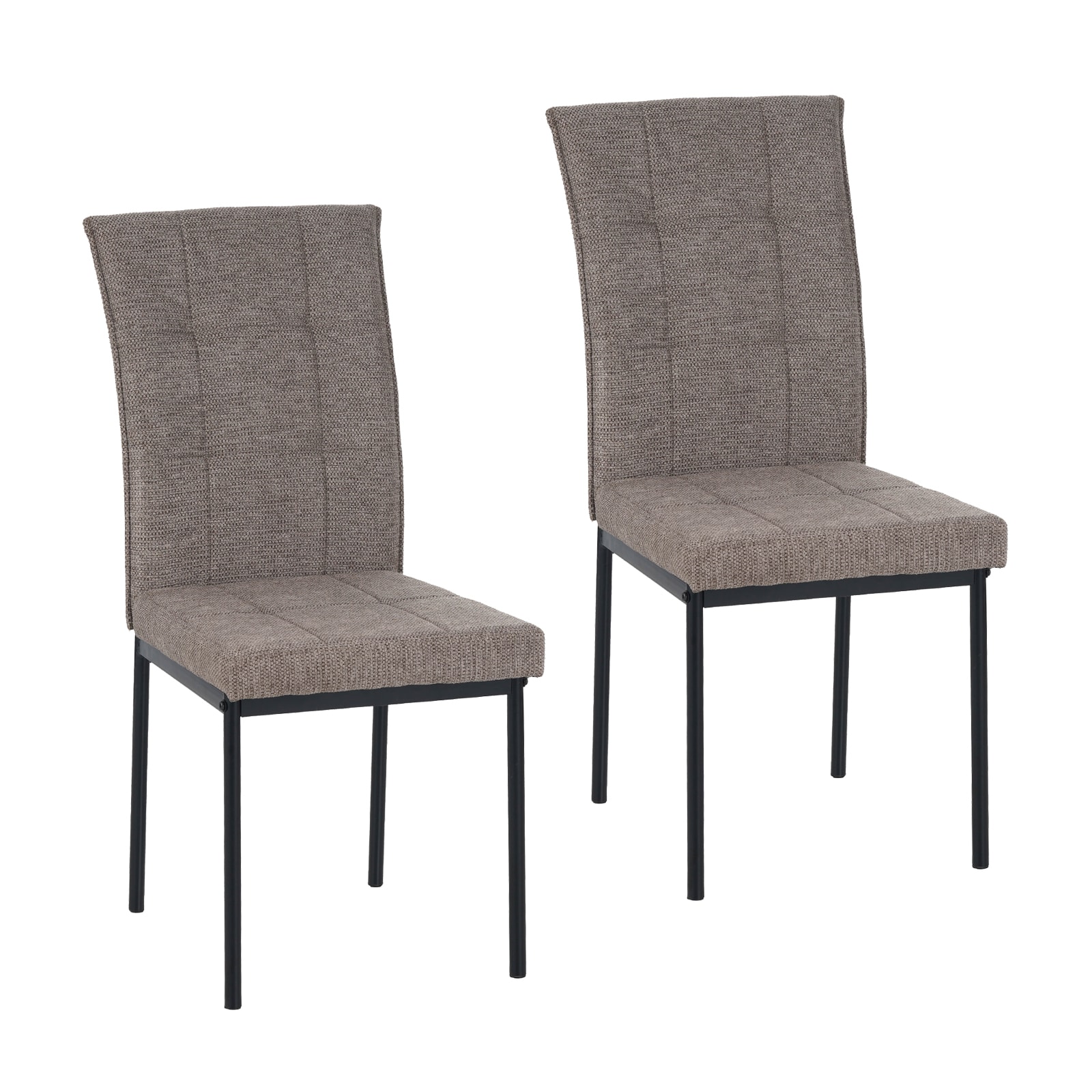 HTI-Living Stuhl Matthew Hellbraun 2er-Set 