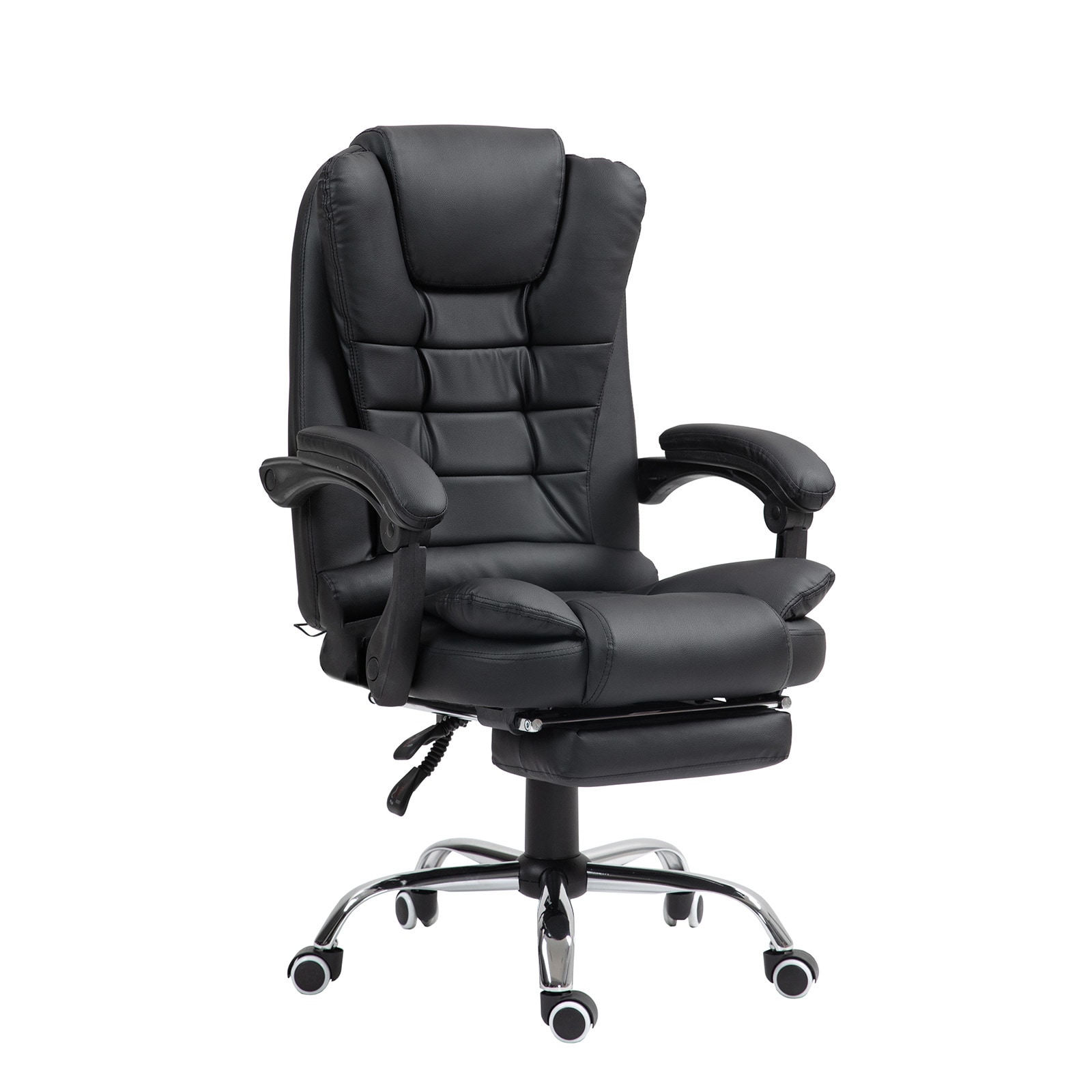 HTI-Living Chefsessel mit Massagefunktion und Fu&szlig;ablage 