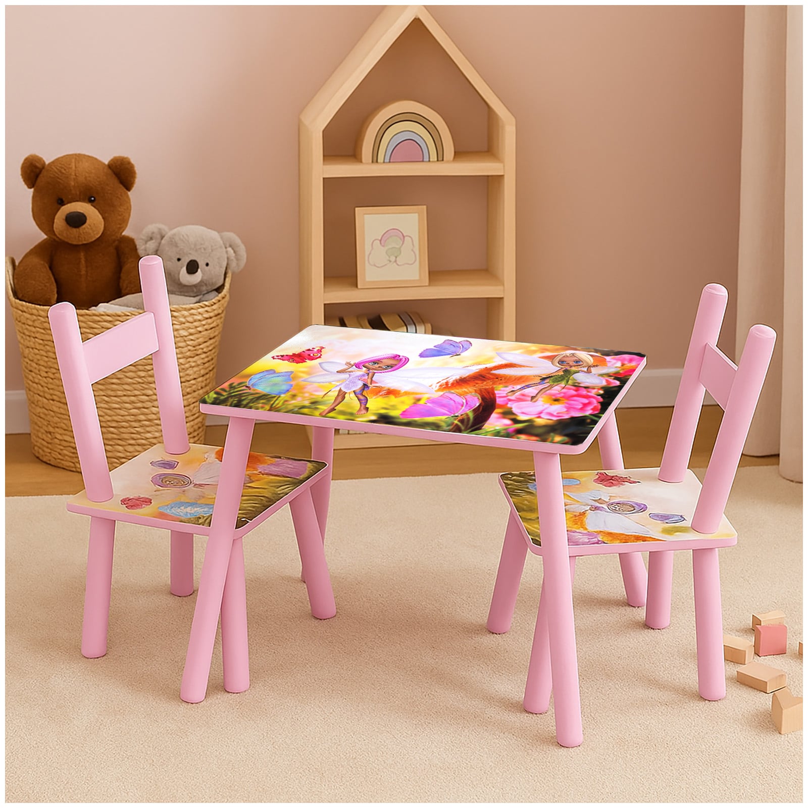 HTI-Line Kindertischgruppe Blumenfee 