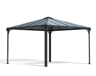 Canopia Palermo Aluminium-Pavillon 3,6 x 3,6 m Grau 