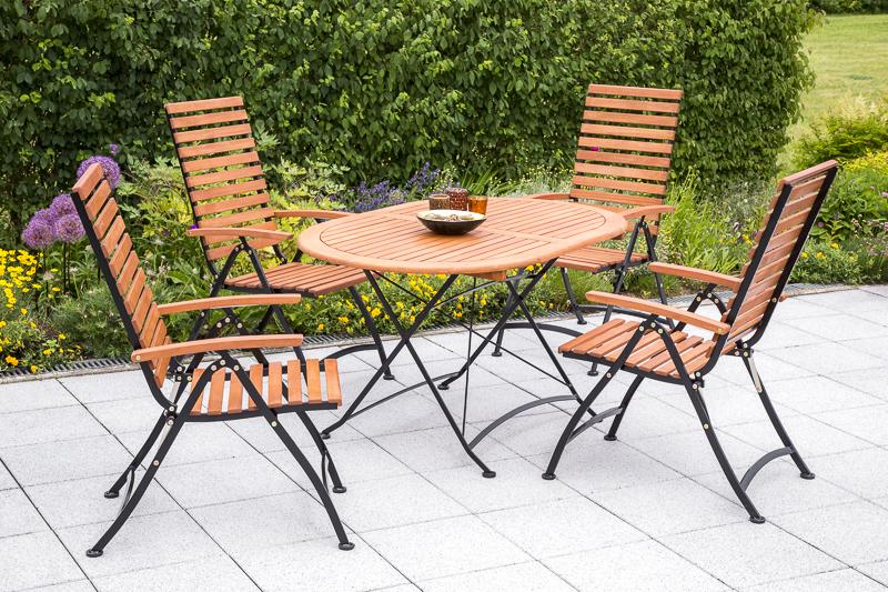 Merxx 5tlg. Schlossgarten Set, oval 