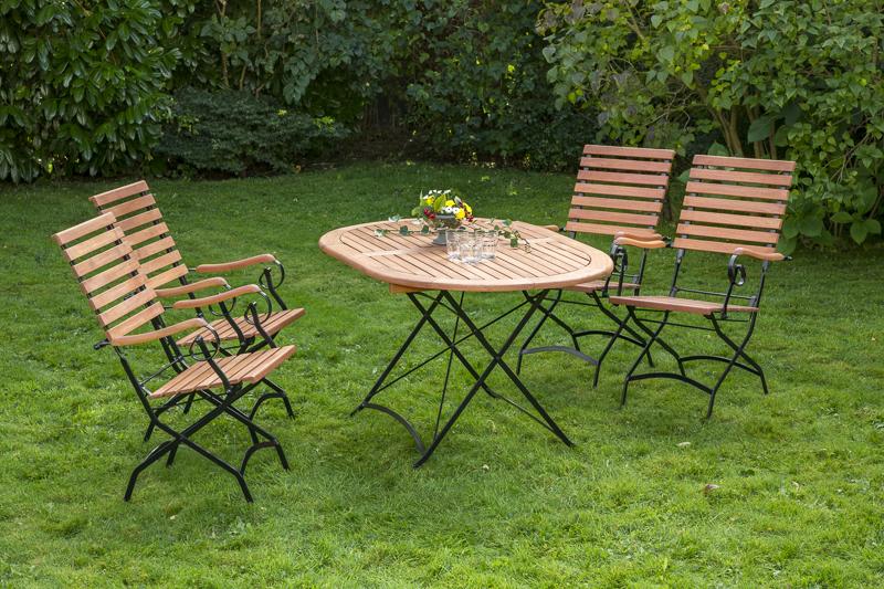 Merxx 5tlg. Schlossgarten Set, oval 