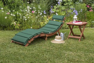 Merxx 3tlg. Ipanema Liegen Set grün/beige 