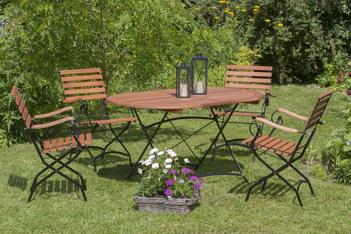 Merxx 5tlg. Schlossgarten Set, oval 