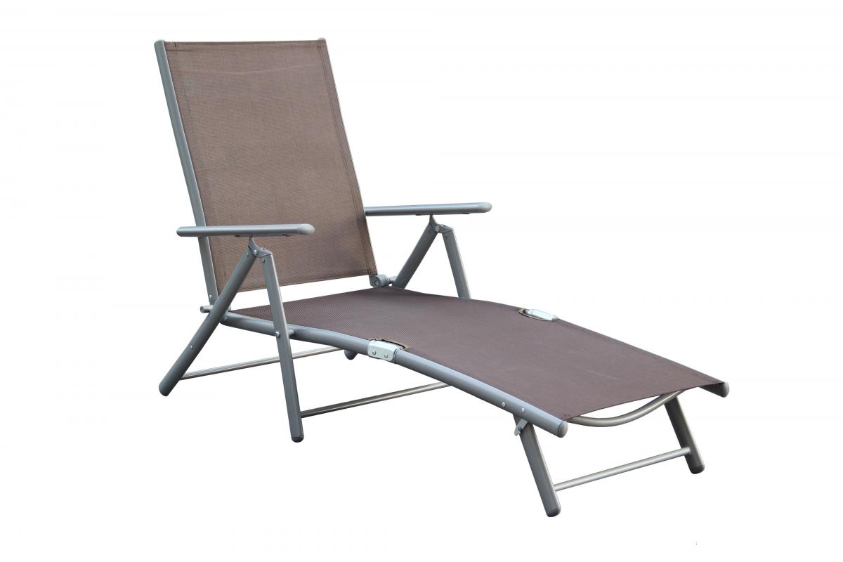 Merxx Deckchair, taupe 
