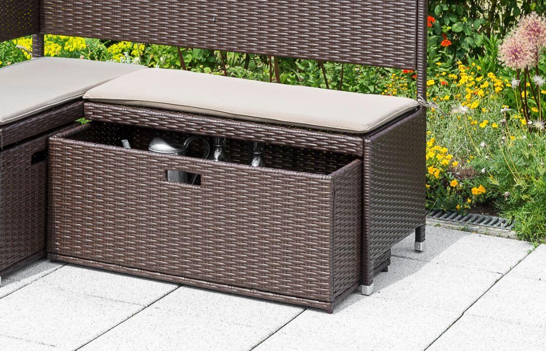 MERXX Auflagenbox Polyrattan