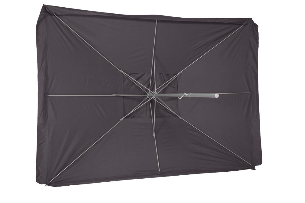 Merxx Marktschirm, 300 x 400 cm, grau