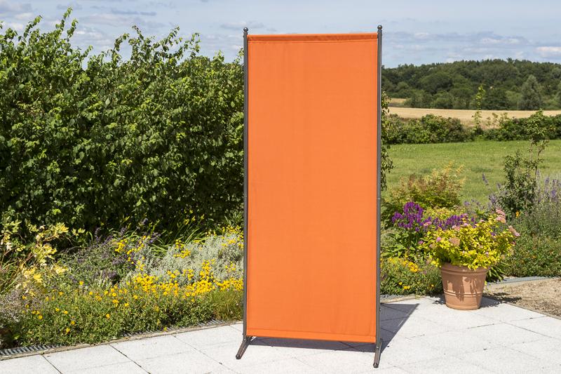 Merxx Sichtschutz Textil schmal terracotta 