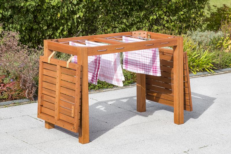 Merxx Trockentisch Holz Gartentisch Holztisch Garten 