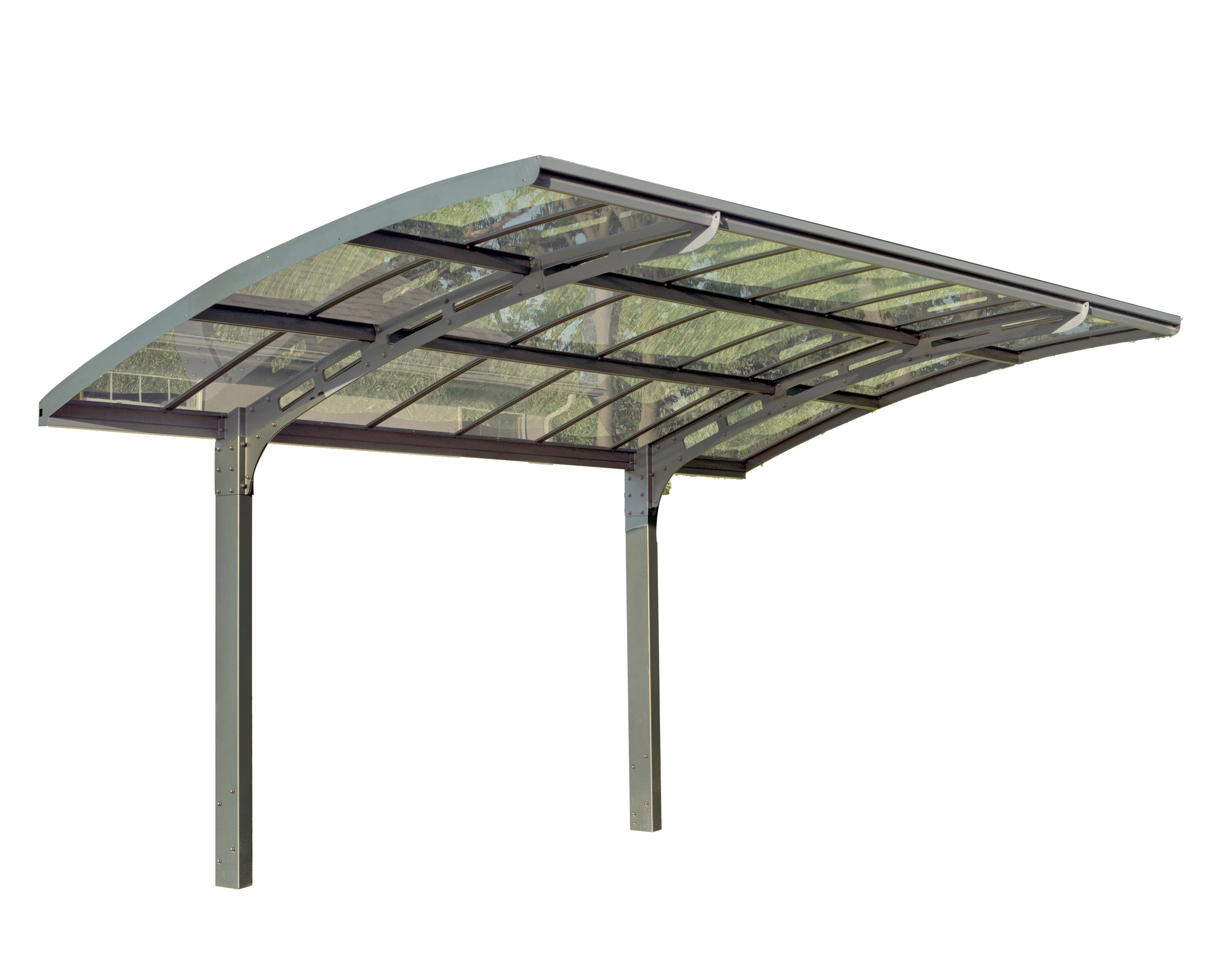 Palram - Canopia | Arizona Breeze 2.9 X 5 Carport, anthrazit 