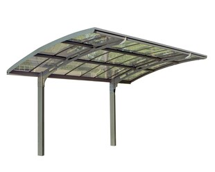 Palram - Canopia | Arizona Breeze 2.9 X 5 Carport, anthrazit 