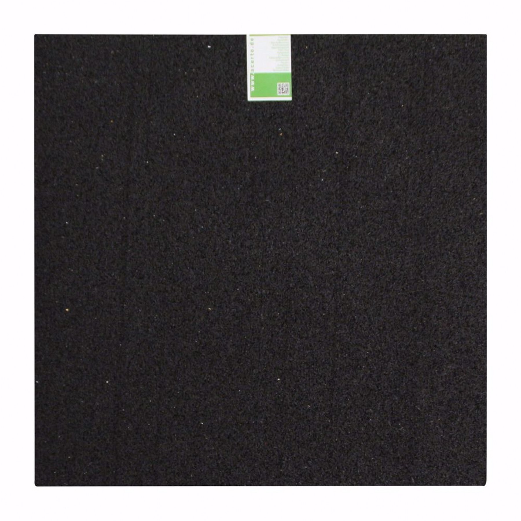 acerto&reg; Waschmaschinenmatte aus Gummigranulaten 60 x 60 x 8mm 
