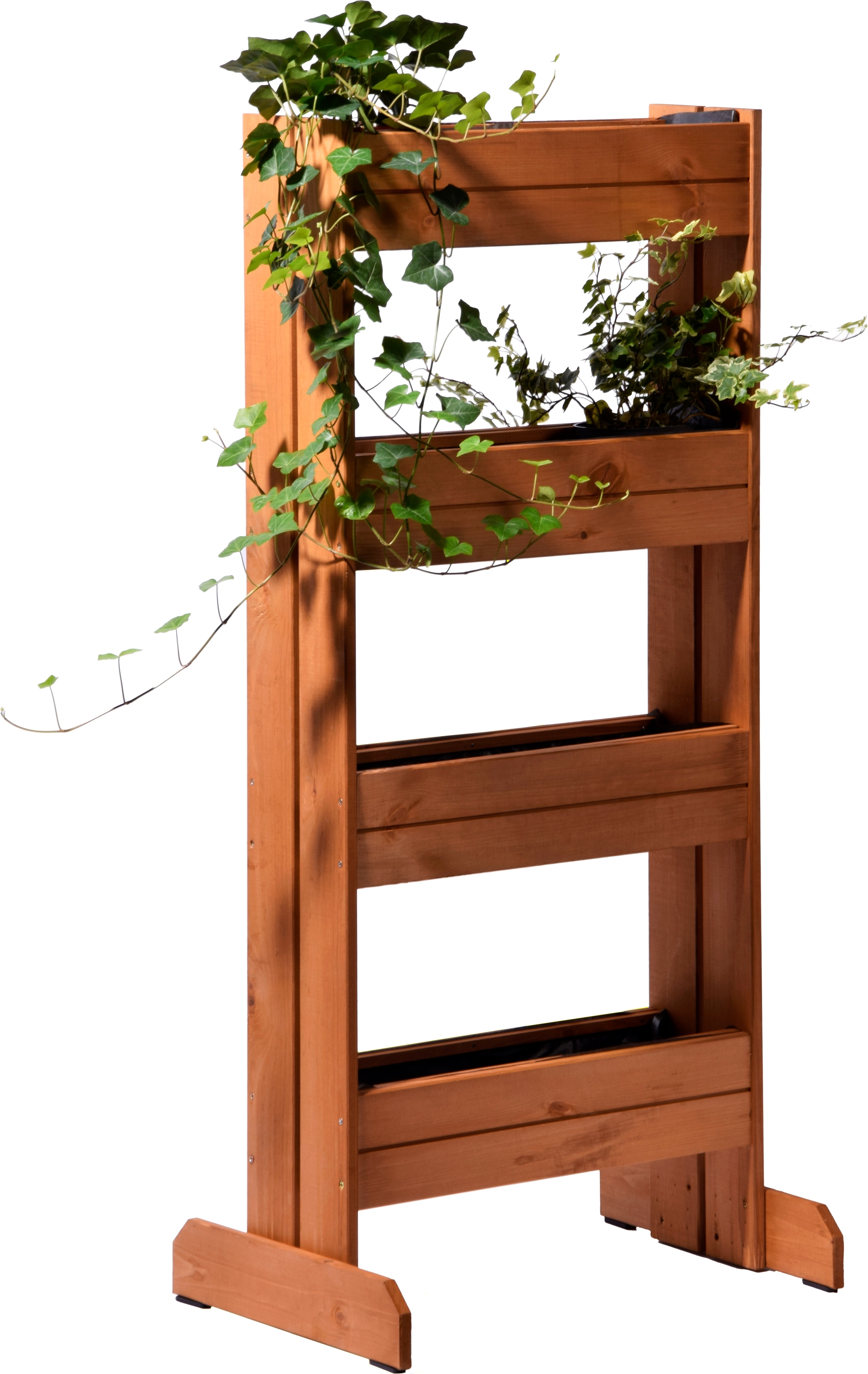 dobar Vertikales Blumenbeet mit 4 Pflanzk&auml;sten 