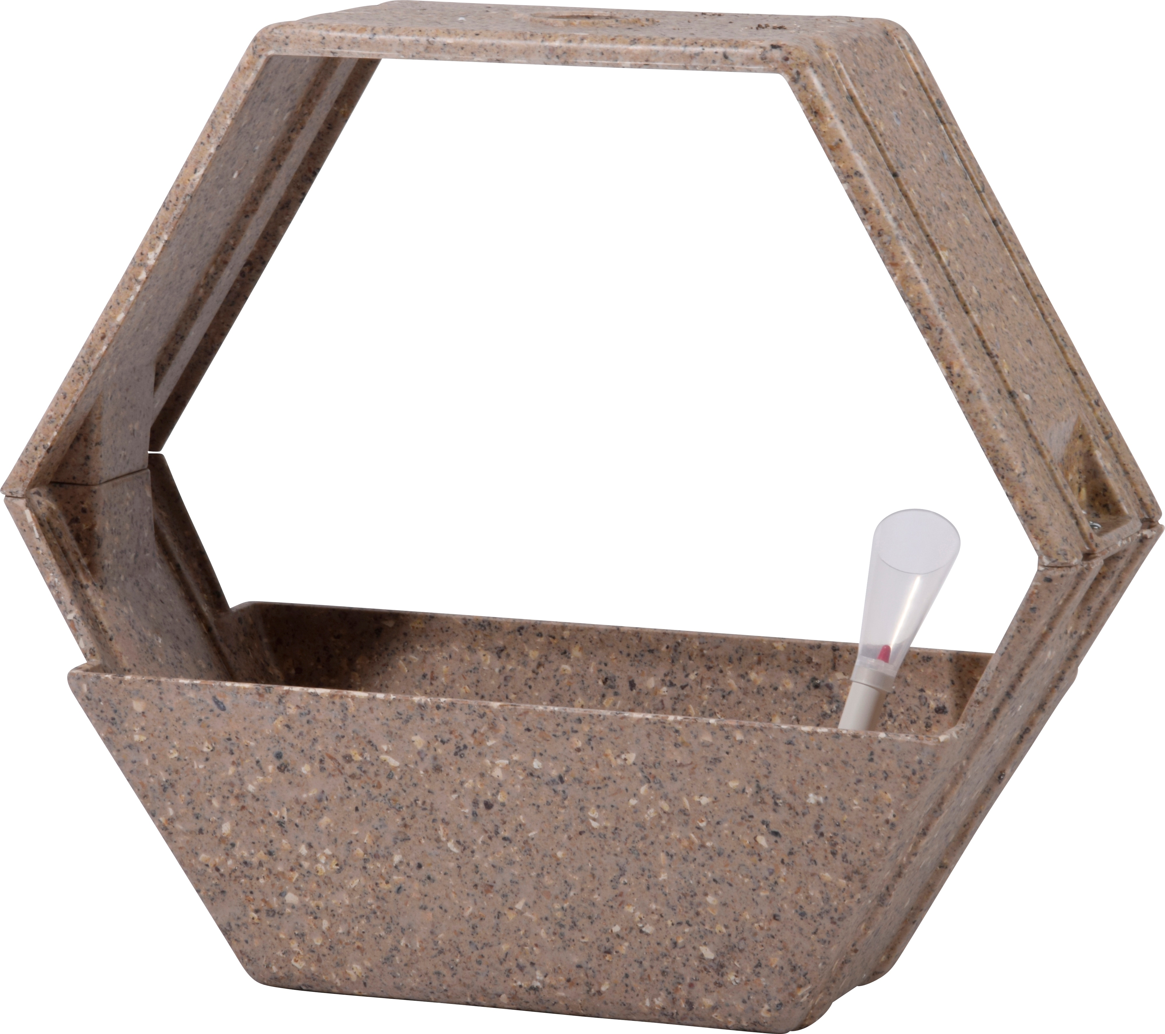 dobar Eco-Design Pflanzkasten-System aus Stroh-Fasern 