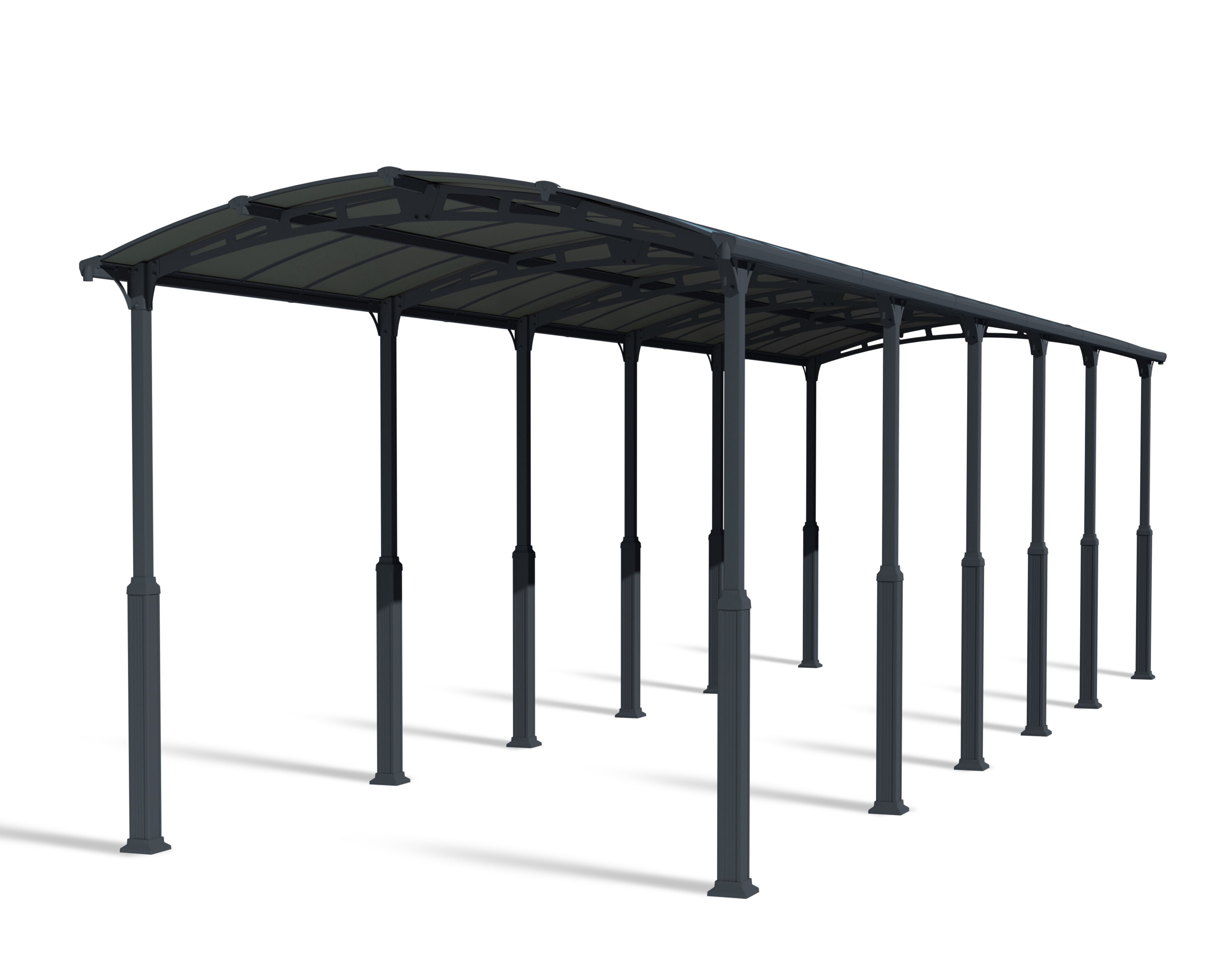 Palram - Canopia | Alpine 3.6 X 13 Carport Wohnmobil in Grau 