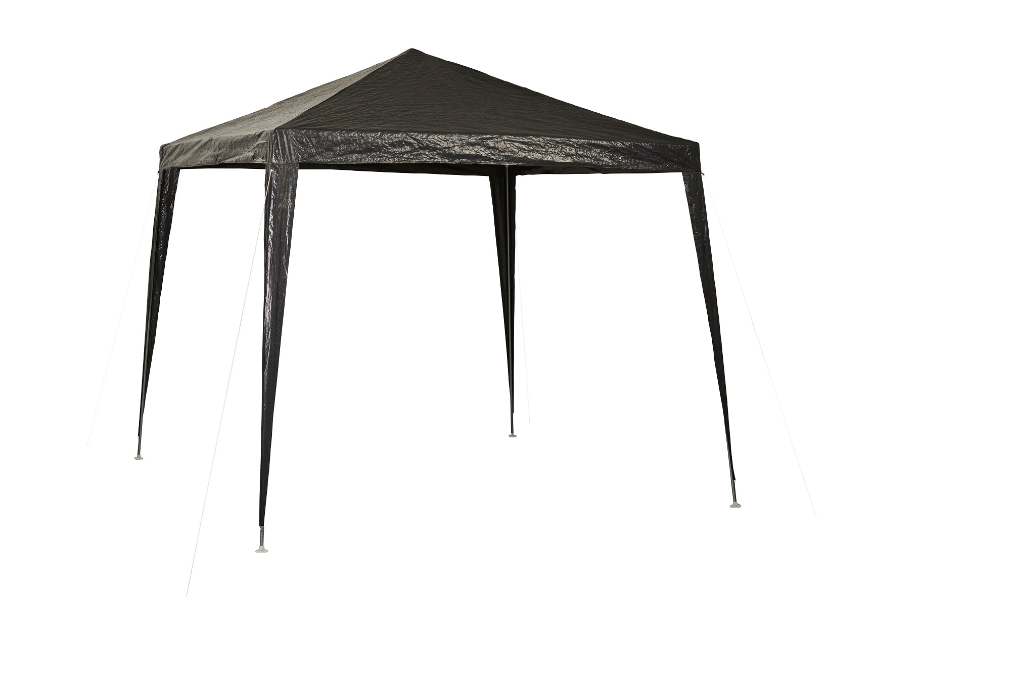 highfeld&reg; Steckpavillon Pavillon Partyzelt Gartenzelt 3x3m grau Gartenzelt Gartenpavillon 