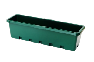 GreenLife Blumenkasten / Kräuterbox 10 Stück, grün, komplett 