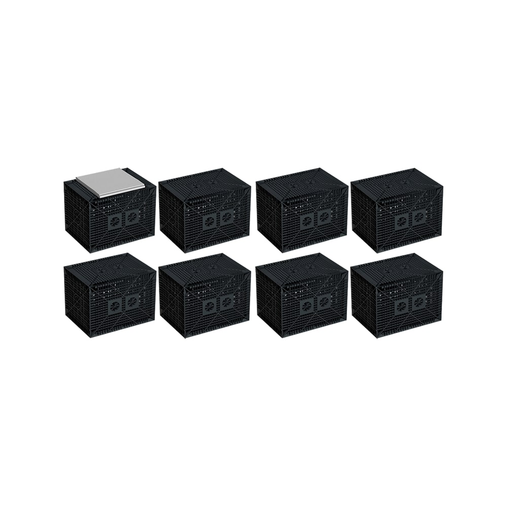 GreenLife Erweiterungsset Versickerung 2.240 l Entw&auml;sserung Sickerw&uuml;rfel 