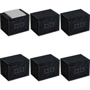 GreenLife Erweiterungsset Versickerung 1.680 l Sickerquader Gartenentwässerung 