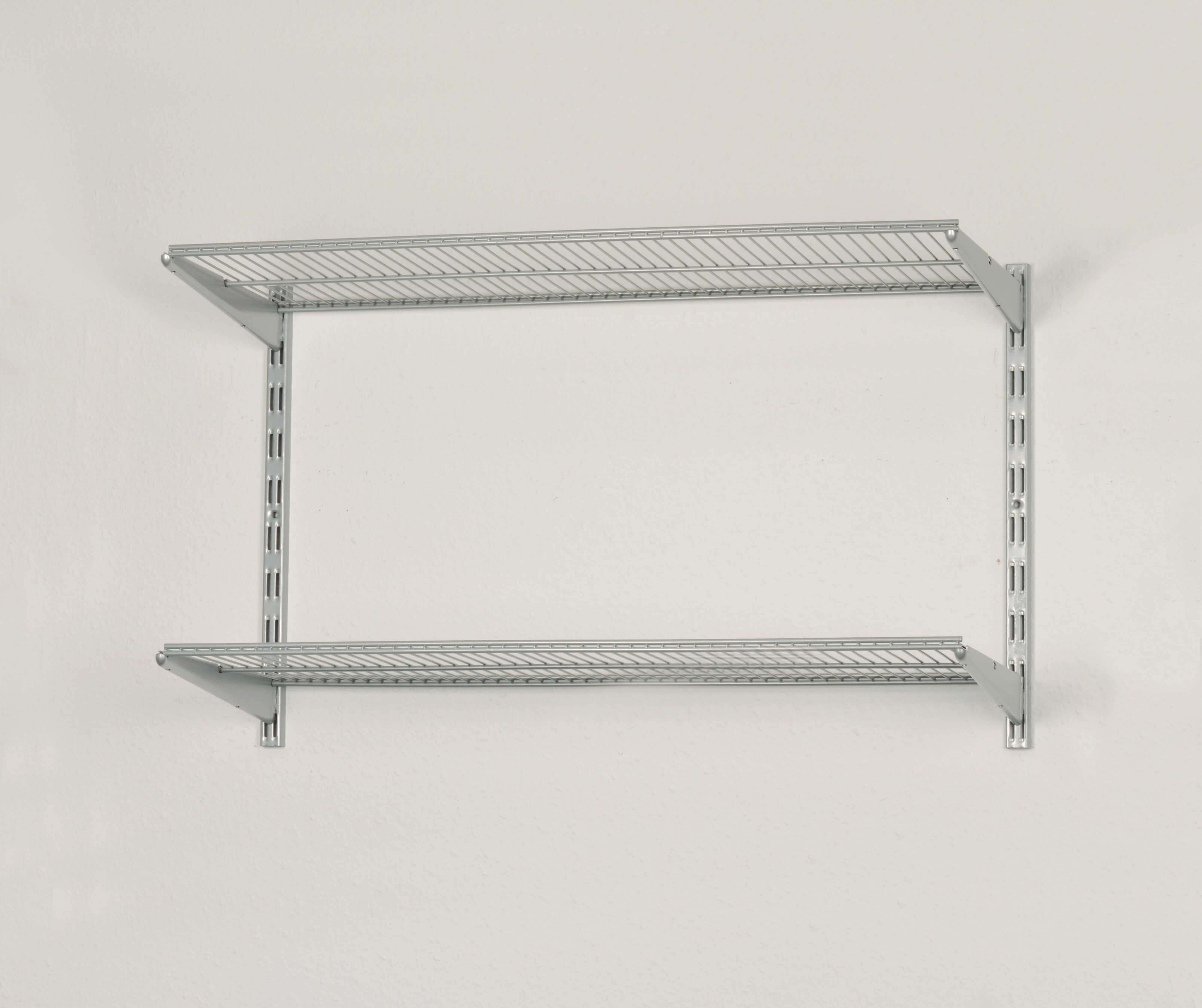 Element System Regal-Set Storage Wandregal Wandboard B&uuml;cherregal wei&szlig;-silber B82,8xH47,3xT33,2 cm 