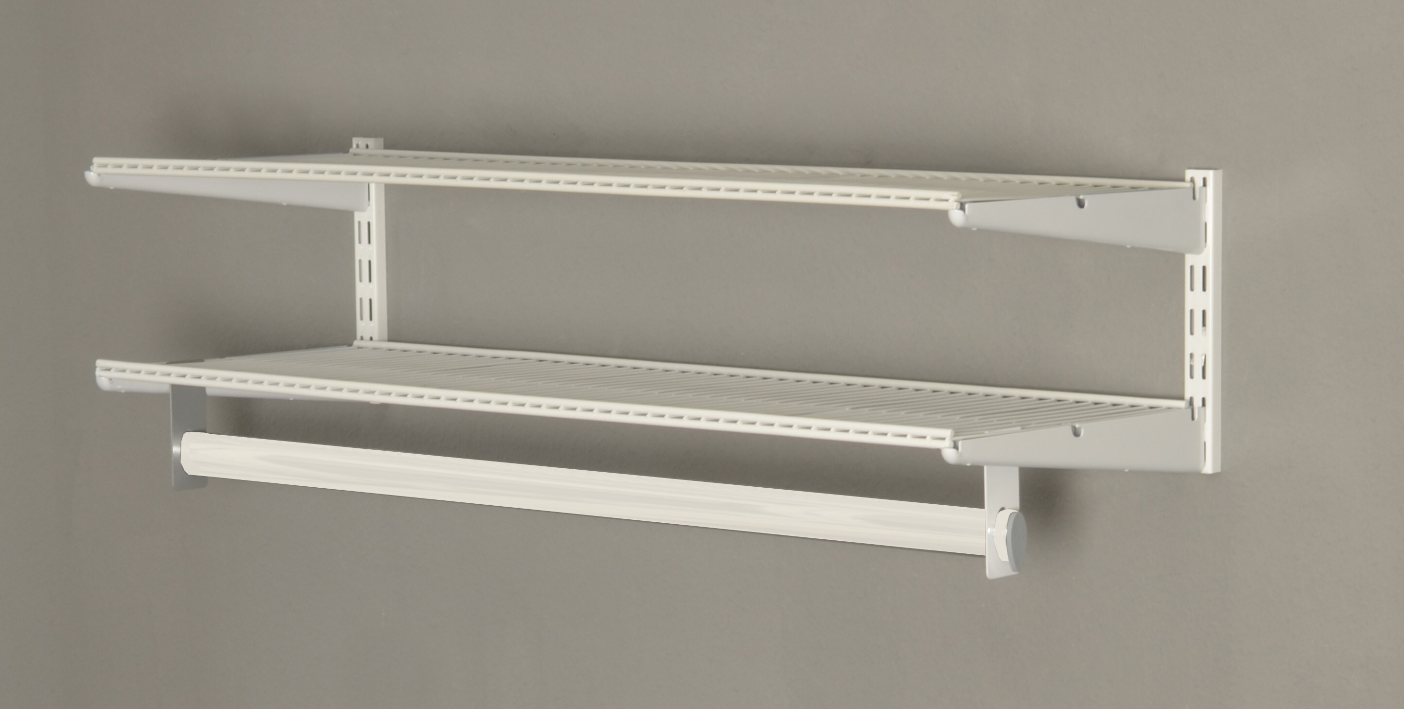 Element System Regal-Set Wardrobe, wei&szlig; Garderobe Jackenst&auml;nder Kleiderhaken 