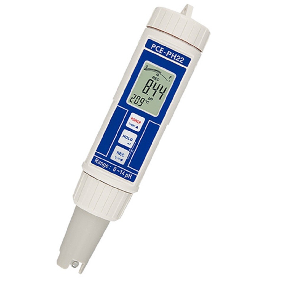 PCE pH-Meter Messung von pH-Wert und Temperatur PCE-PH 22 