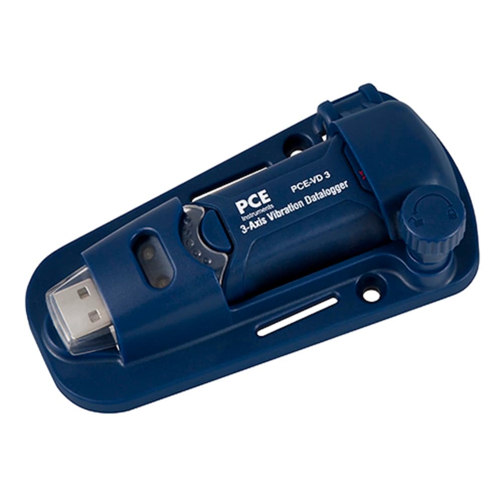 PCE Datenlogger PCE-VD 3 Schwingungsmessger&auml;t Frequenzanalyse 
