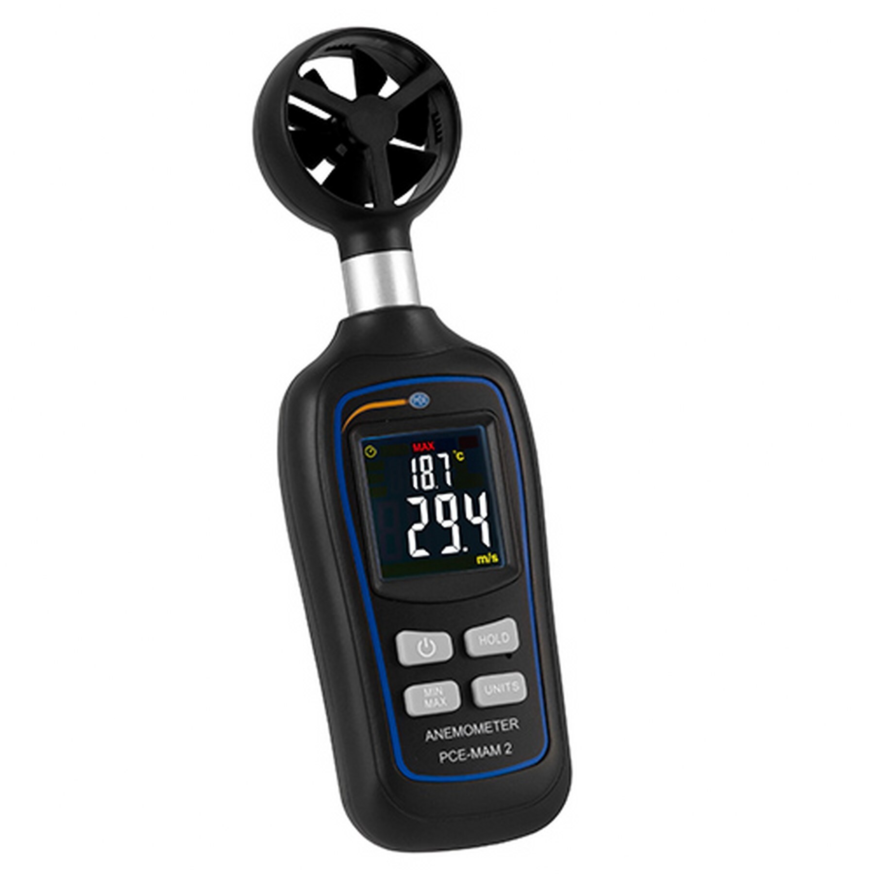 PCE Anemometer PCE-MAM 2 Messung der Windgeschwindigkeit 