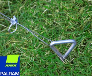 Palram - Canopia | Sturmanker Set für Palram Gewächshaus 