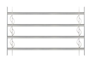 Alberts Fenstergitter Secorino Style 1000 - 1500 x 600 mm Ausziehgitter 