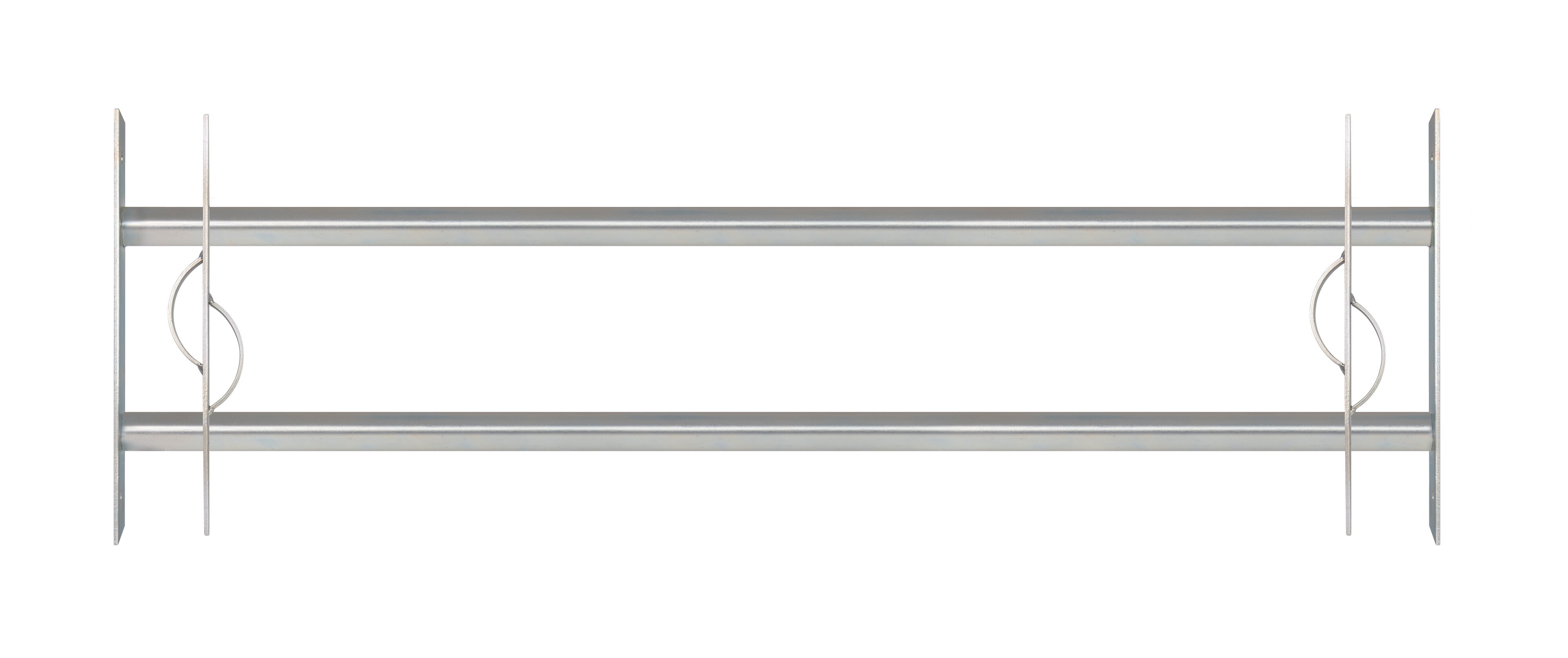 Alberts Fenstergitter Secorino Style 1000 - 1500&nbsp;x 300 mm Ausziehgitter 