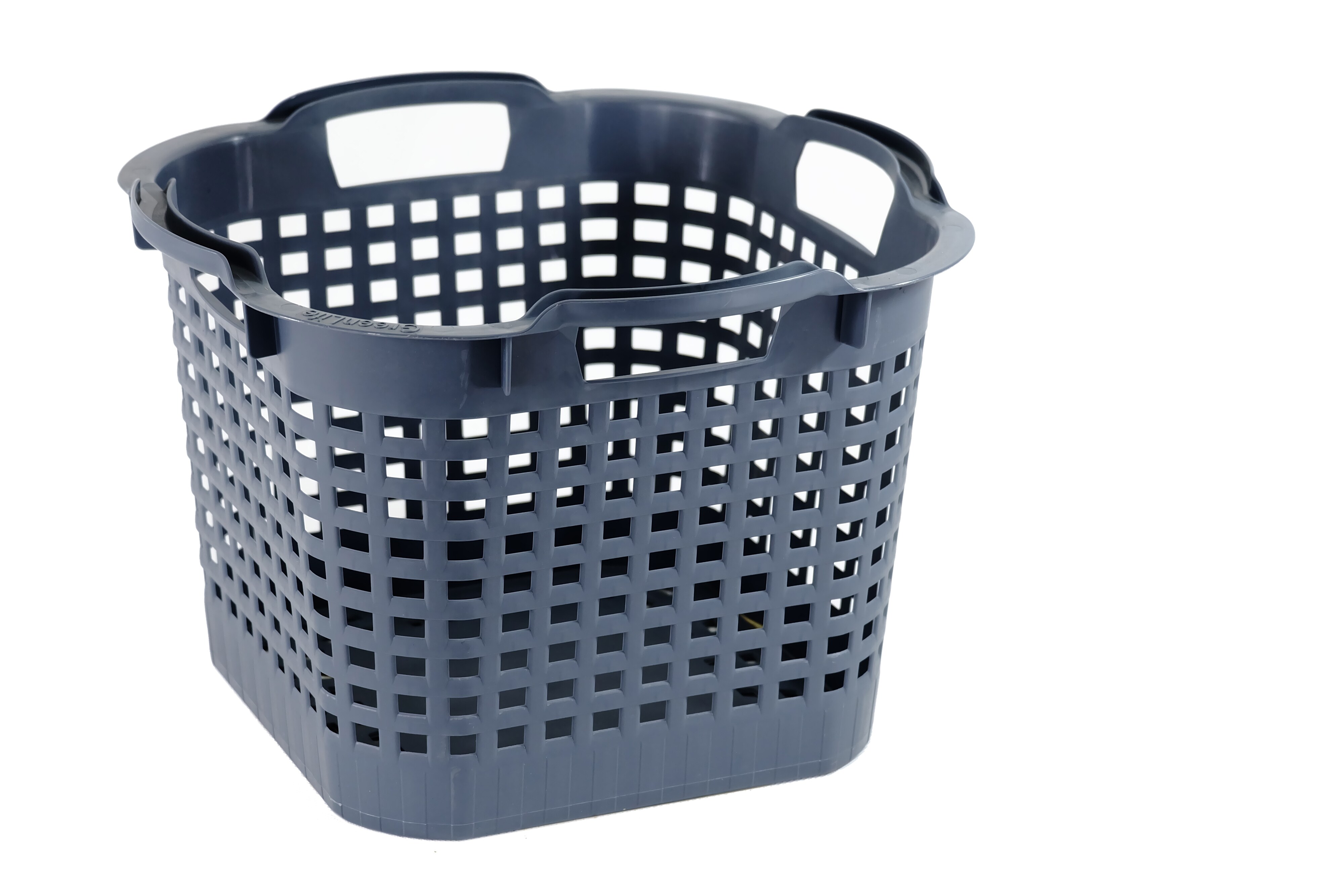 GreenLife Uni-Korb 25 kg, 3 St&uuml;ck, drehstapelbar, grau 