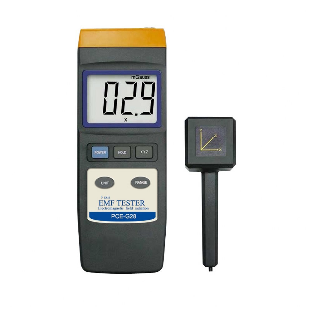 PCE Elektrosmog Messgerät PCE-G28 Gaussmeter Magnetfeldmessgerät