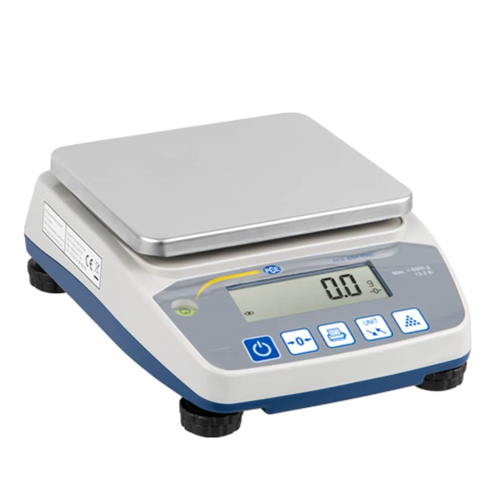 PCE Instruments PCE-BSH 10000 kalibrierf&auml;hige Industriewaage max. 10 kg|St&uuml;ckz&auml;hlfunktion |USB |g|kg|lb|ct|gn|gsm uvm. 