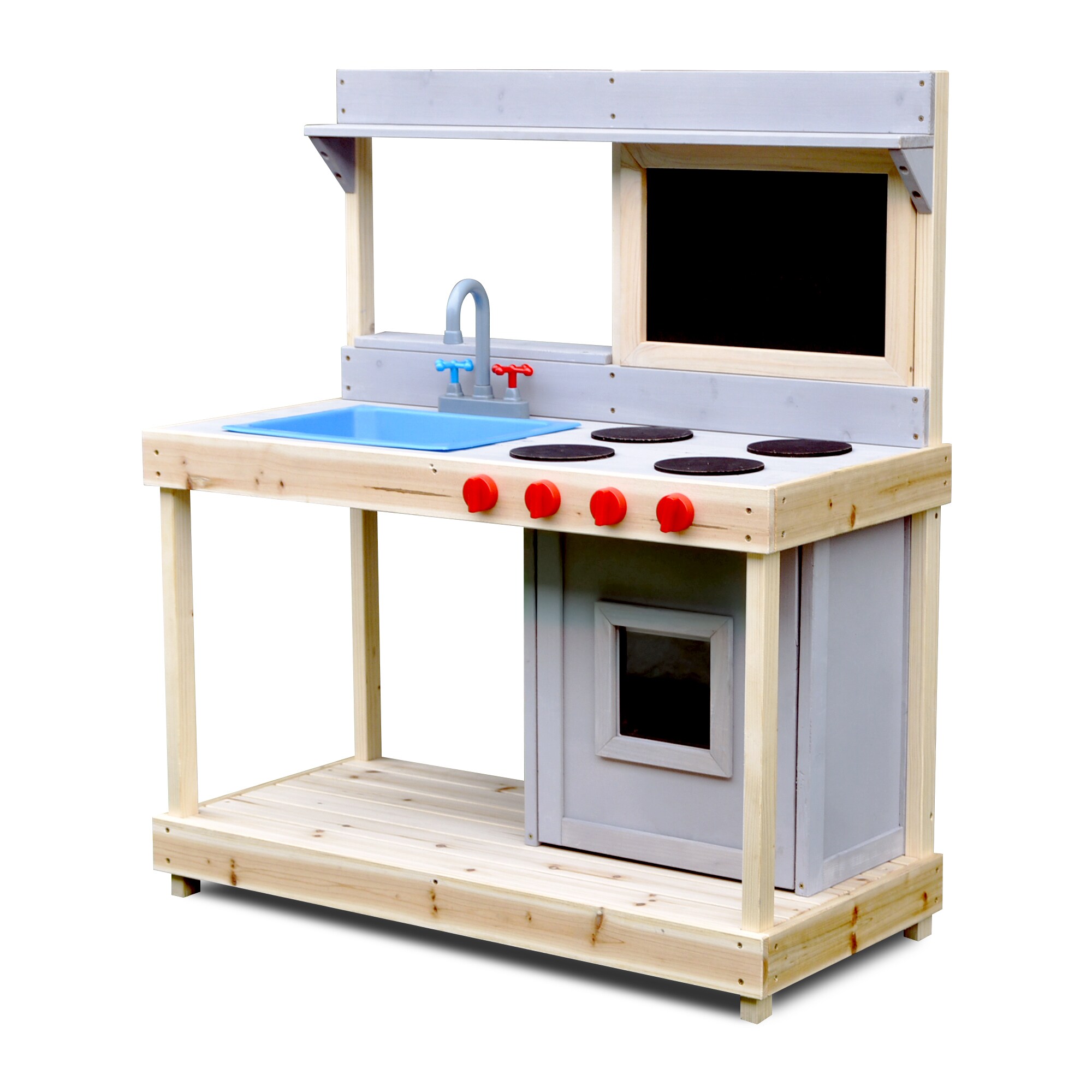 Coemo Spielk&uuml;che Noah Outdoor Matschk&uuml;che mit Kreidetafel 