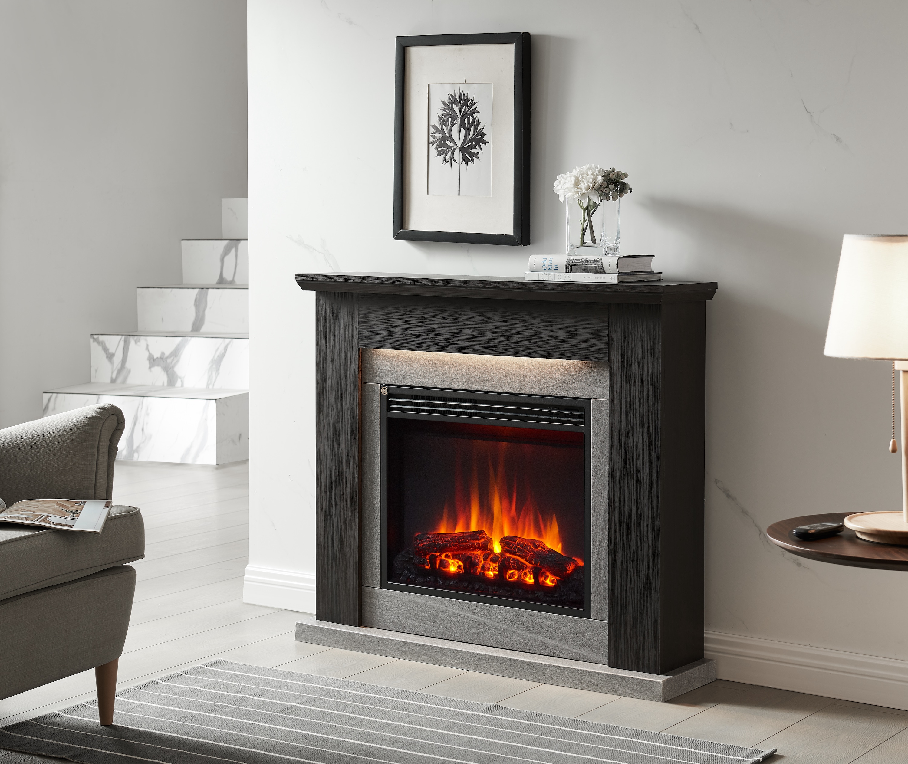 CrownFlame Elektrokamin Hektor 