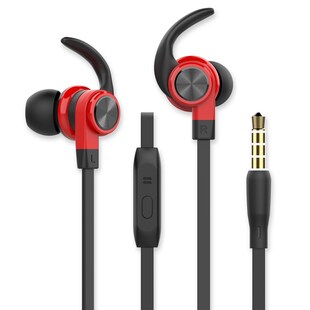 Fontastic in-ear Headset "Spry" schwarz/rot 