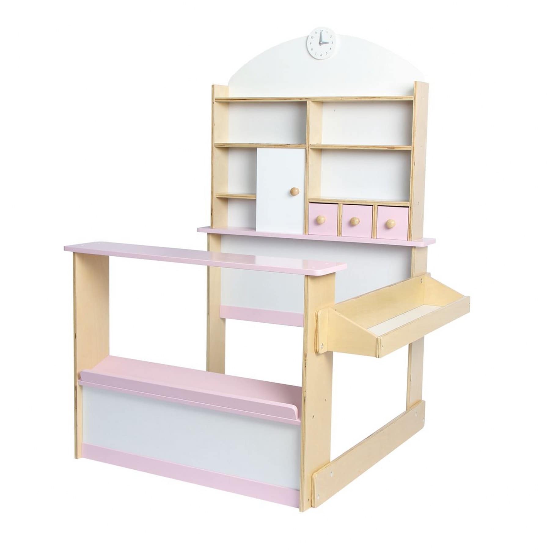 Coemo Kaufladen Lilly Holz Rosa Kaufmannsladen Supermarkt 