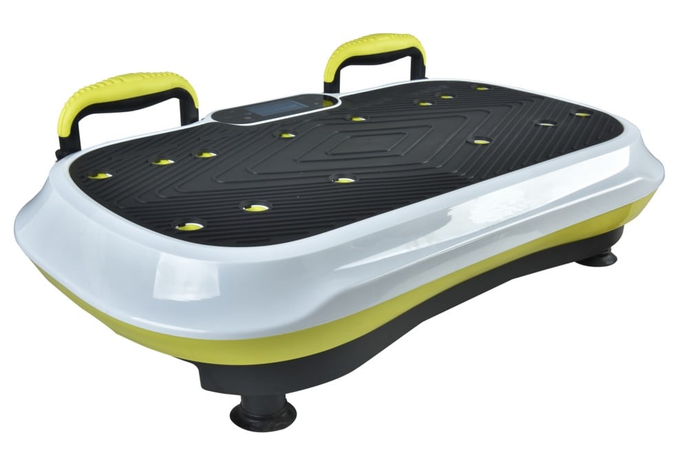 Lamar Vibrationsplatte VP 1010 wei&szlig; Trainingsger&auml;t Heimtrainer Fitness 