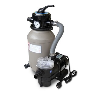 Karibu Poolfilteranlage 4 m3 bestehend aus Sandfilter, Pumpe 