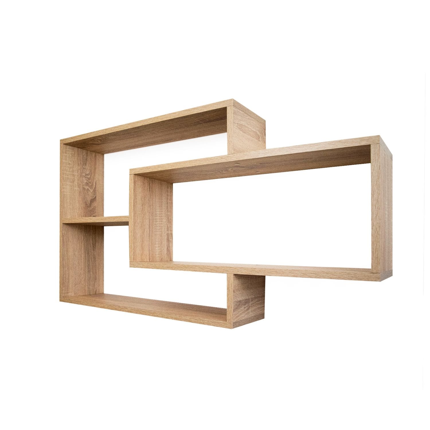 TRAUMM&Ouml;BEL Wandregal KARO Schweberegal Natur 