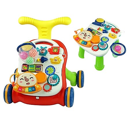 Coemo 2in1 Baby Laufwagen Rolli und Multifunktion Spieltisch 