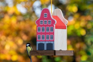 dobar Buntes Deko-Vogelhaus "Münster" 
